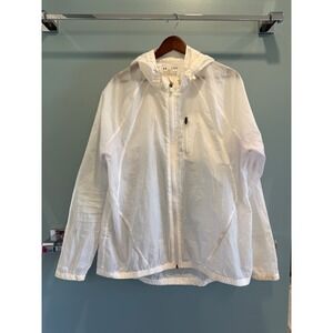 Under Armour Womens XL White HeatGear Semi-Fitted Full‎ Zip Jacket